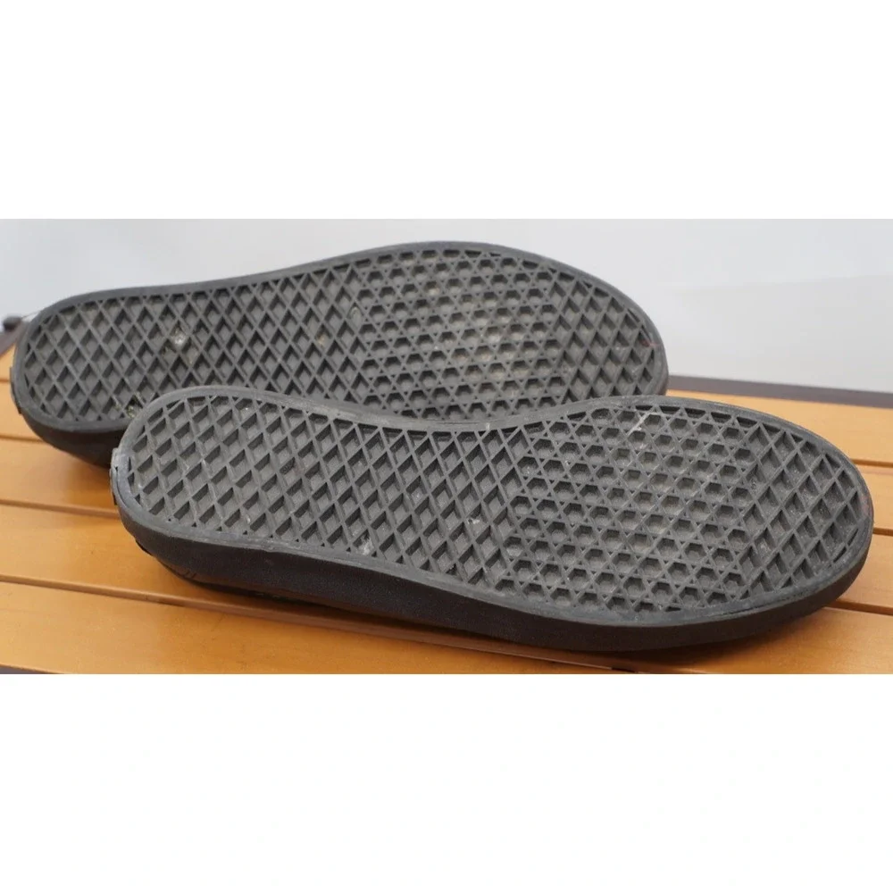Vans Skate Leather Loafer - Black Size 13